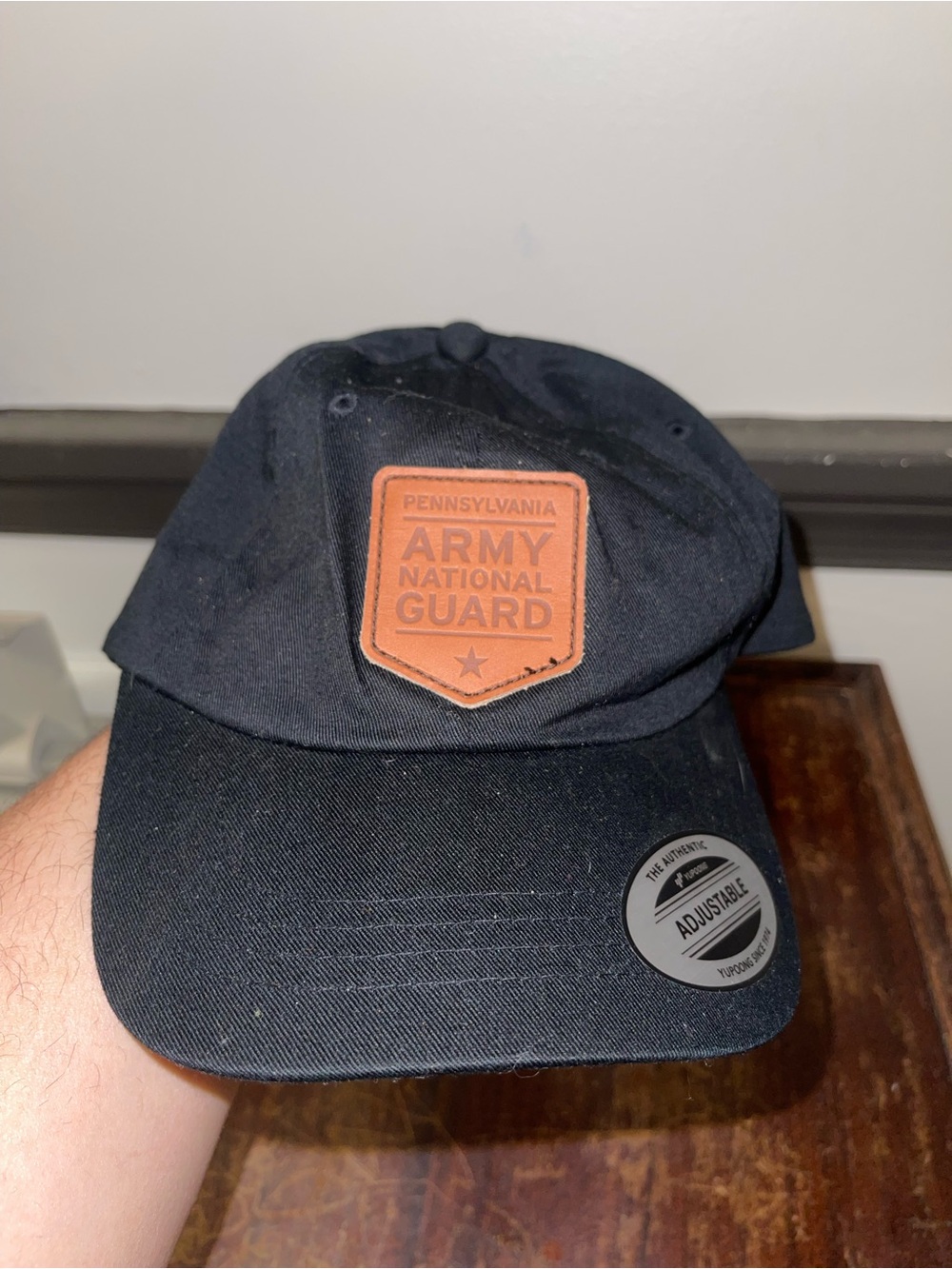Pennsylvania Army National Guard Black Baseball Cap